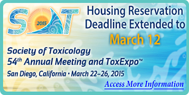 EBET易博将加入美国第54届毒理协会年度聚会及展览会