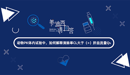 动物PK体内试验中，，怎样诠释扫除率CL大于肝血流量Qh