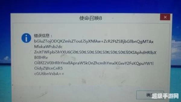 使命召唤8错误