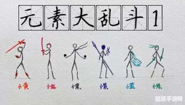 火柴人风元素教程